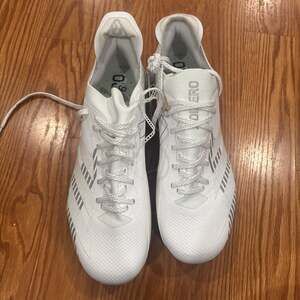 adidas Adizero Electric + II Football Cleats White Silver